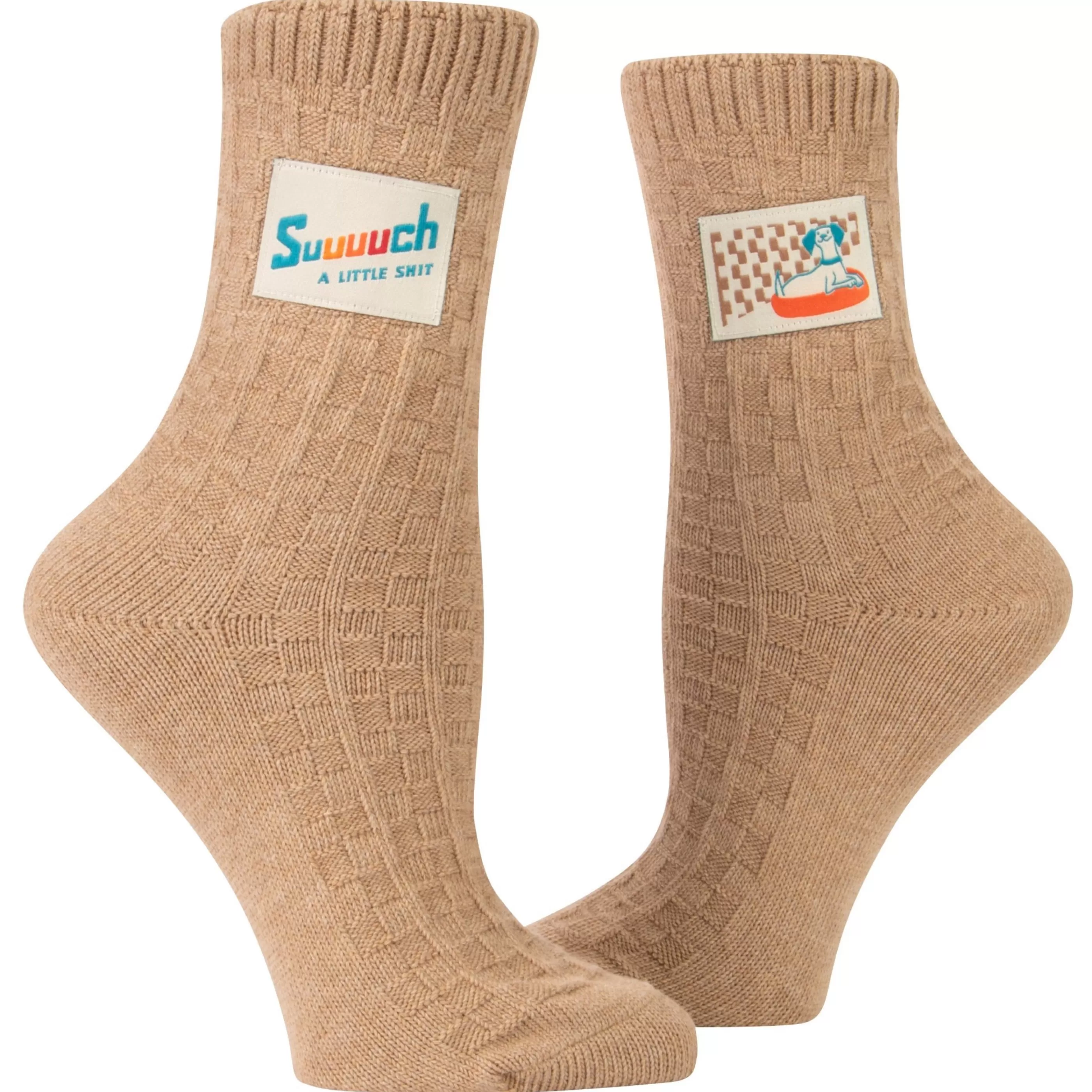 Blue Q Men's Socks>Little Shit Tag Socks