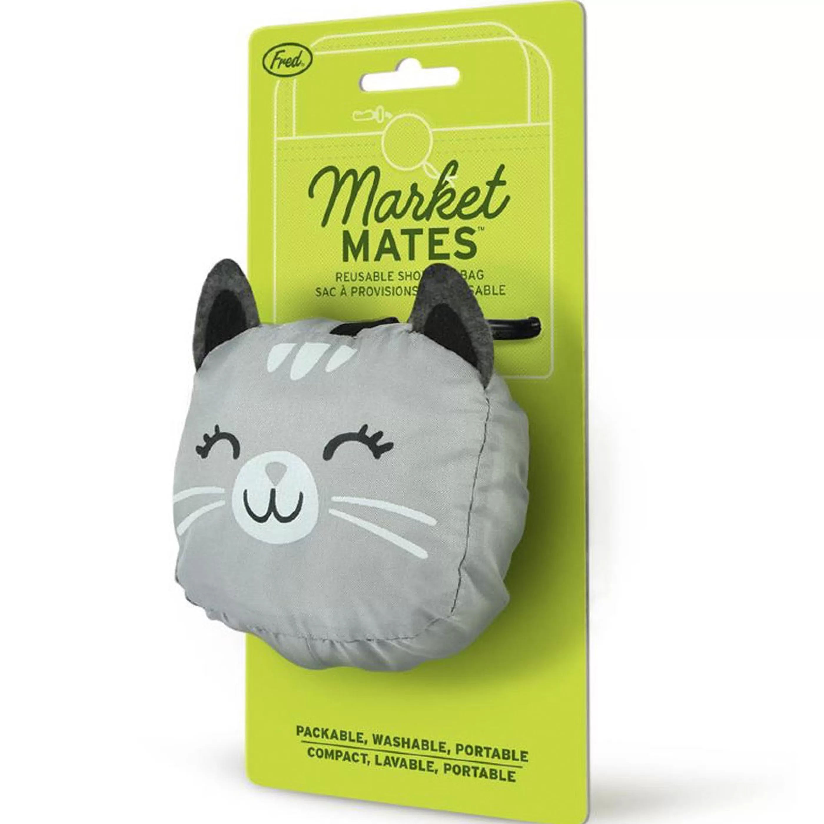 Fred & Friends Bags>Market Mates Cat Reusable Shopping Bag